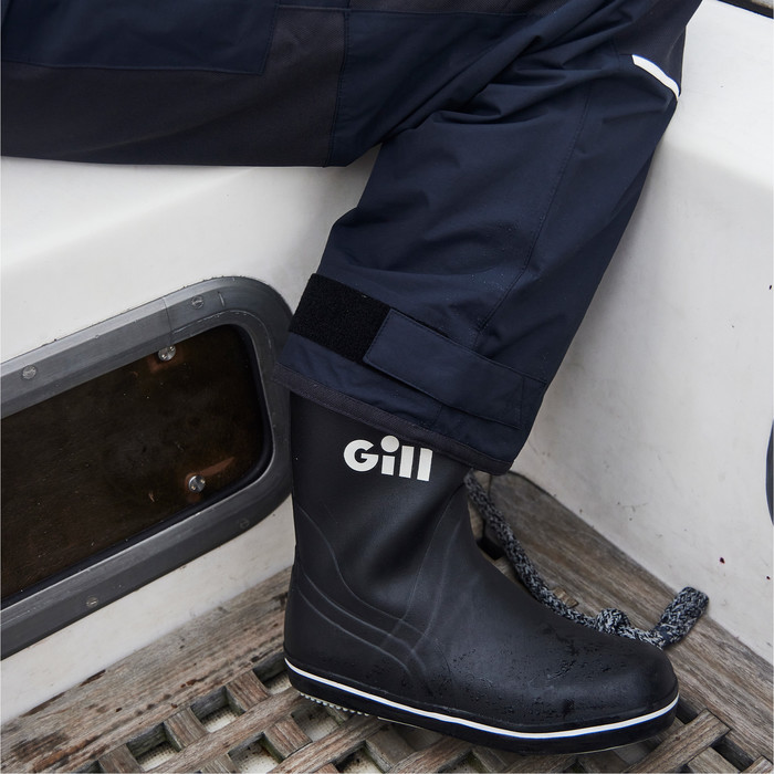 2024 Gill Short Cruising Sailing Boots 917 - Black